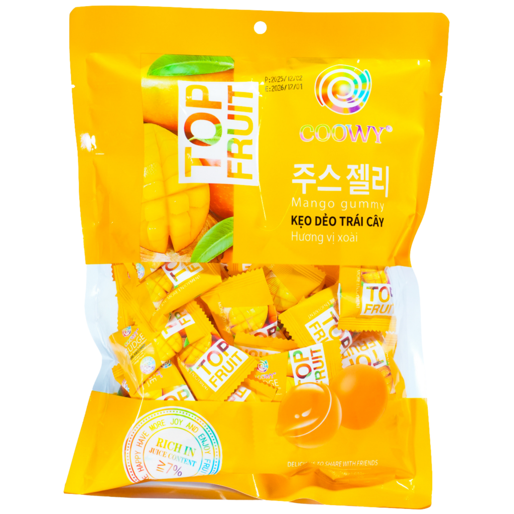 Kẹo Dẻo Coowy Vị Xoài Gói 500g