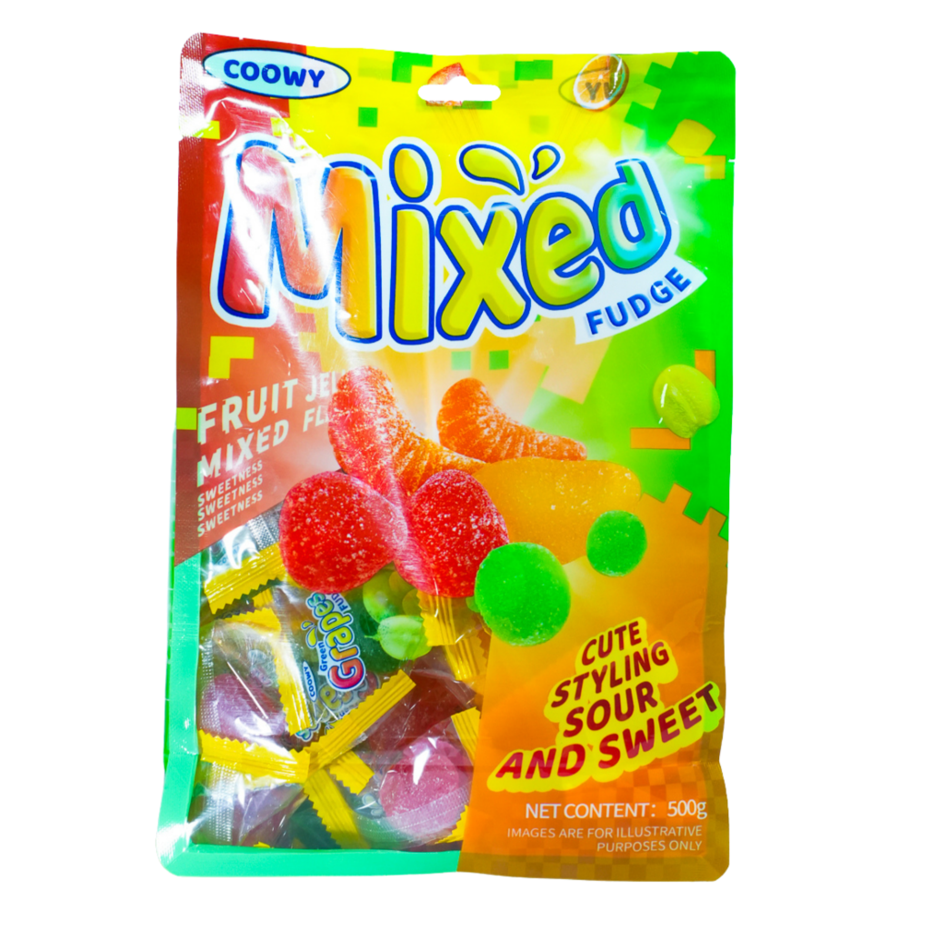 Kẹo Trái Cây Mixed Coowy Gói 500g