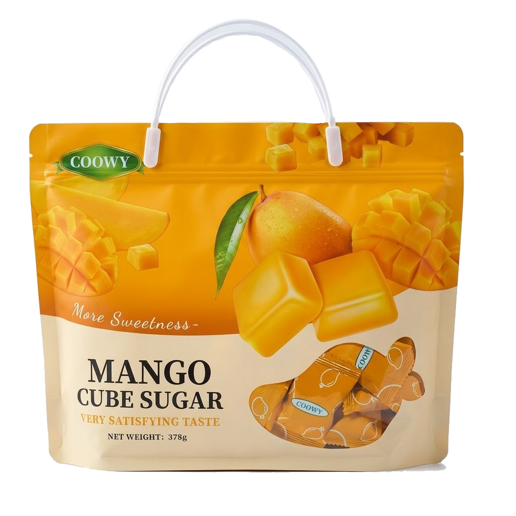 Kẹo Dẻo Cube Sugar Coowy Vị Xoài Gói 378g
