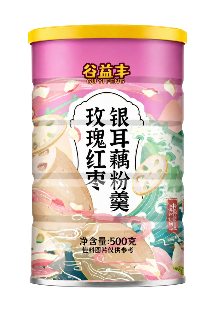 Bột Củ Sen Nấm Tuyết, Collagen Hoa Hồng (G1)