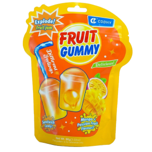 Kẹo Dẻo Trái Cây Nhiệt Đới CDDHY Chanh Leo Xoài Gói 86g