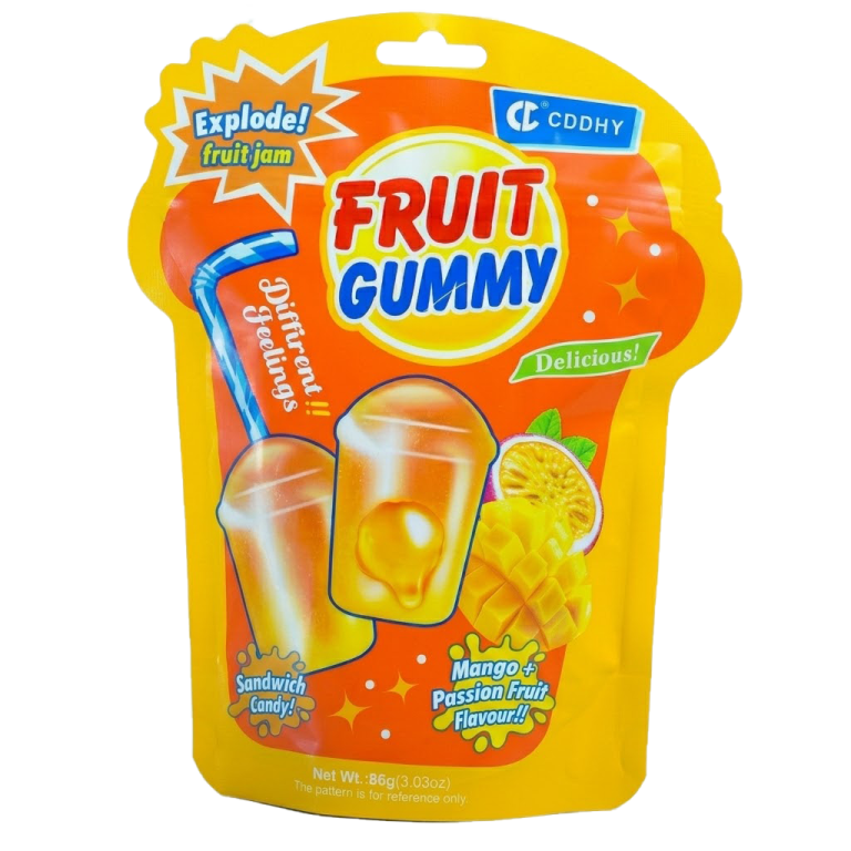 Kẹo Dẻo Trái Cây Nhiệt Đới CDDHY Chanh Leo Xoài Gói 86g