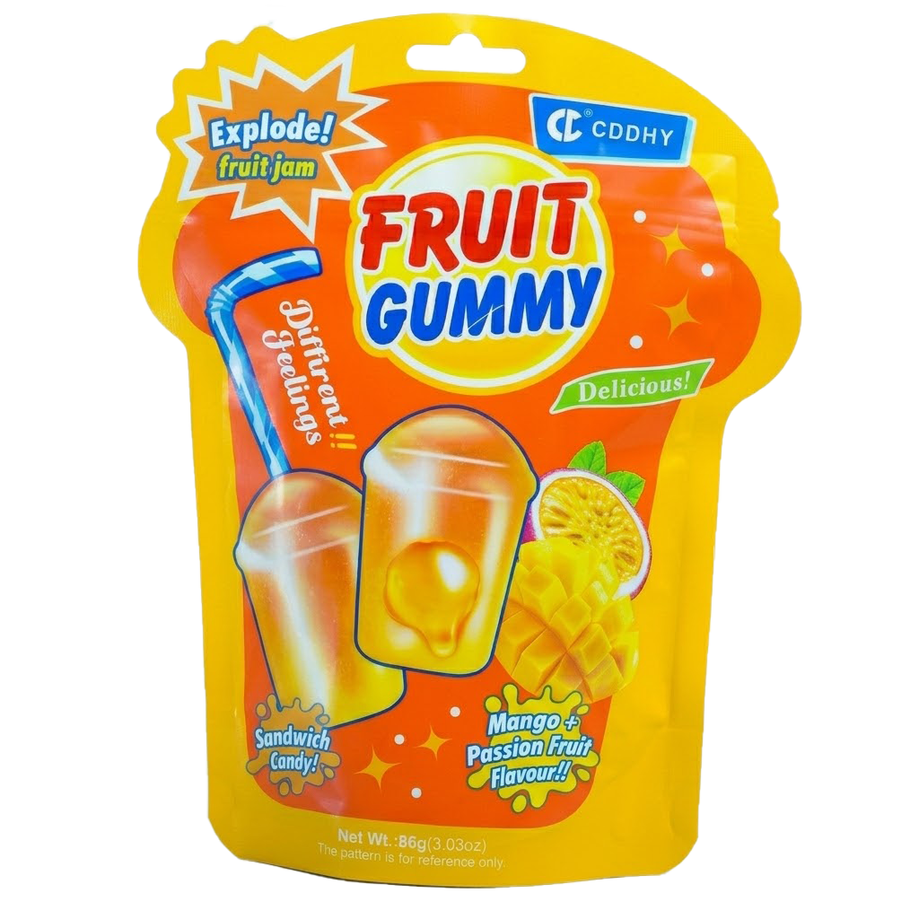 Kẹo Dẻo Trái Cây Nhiệt Đới CDDHY Chanh Leo Xoài Gói 86g