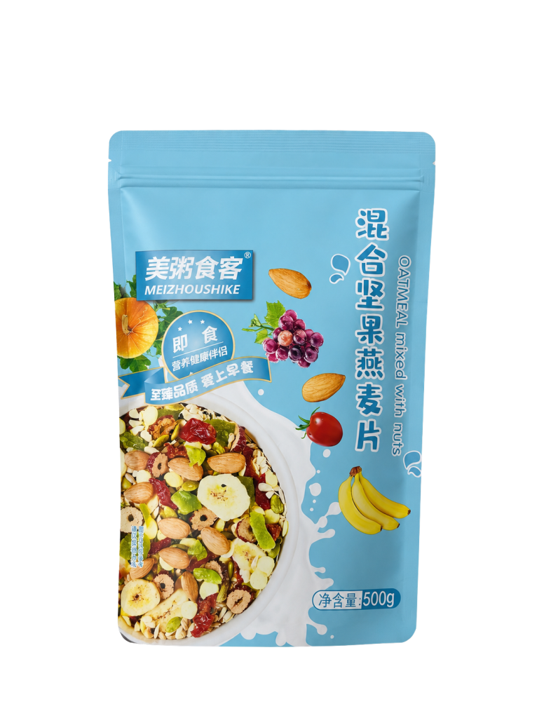 Ngũ Cốc Sữa Chua Yến Mạch Nướng Mix Hạt Gói 500g