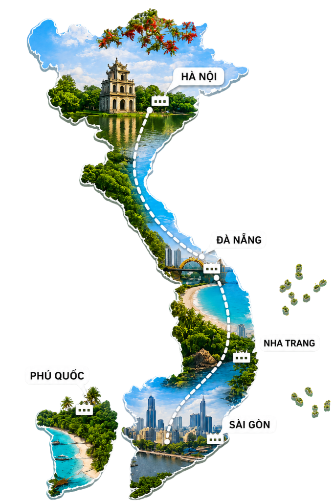 Bản đồ phân phối Richy